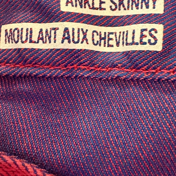 Red Skinny Jeans - Picture 6 of 6